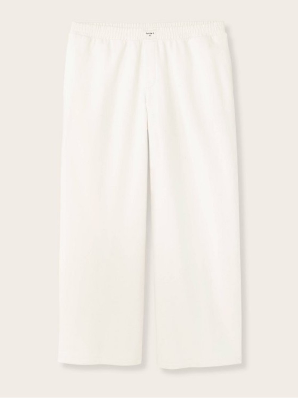 High-Rise Boxer Sweatpants - Parke x Target Cream NEW - Picture 2 of 4